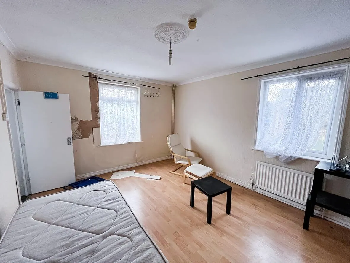 Before · interior detail