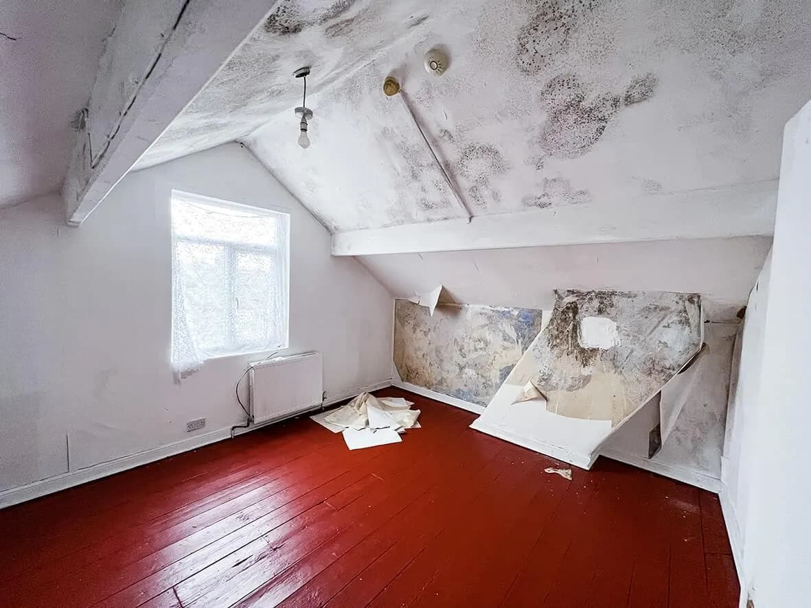 Before · staircase as found