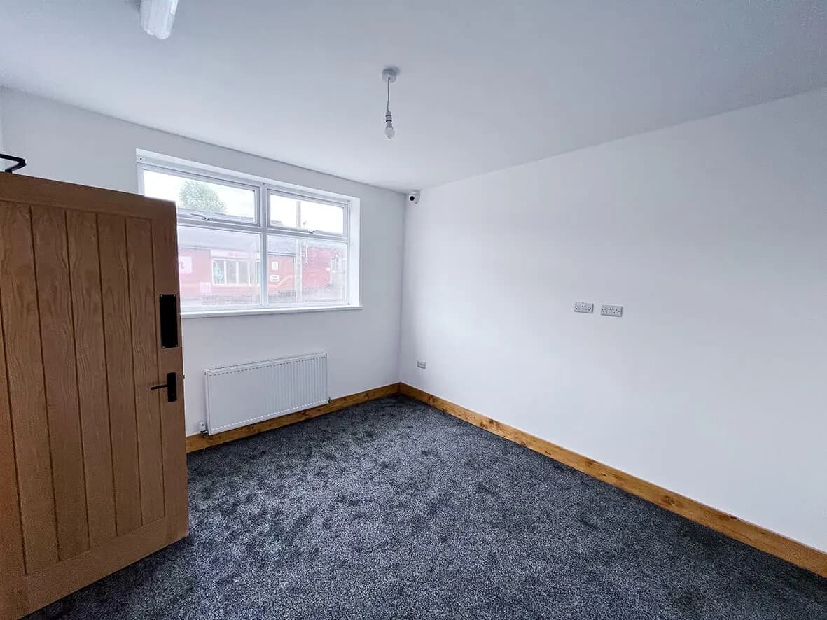 Complete · fire-rated doors in situ
