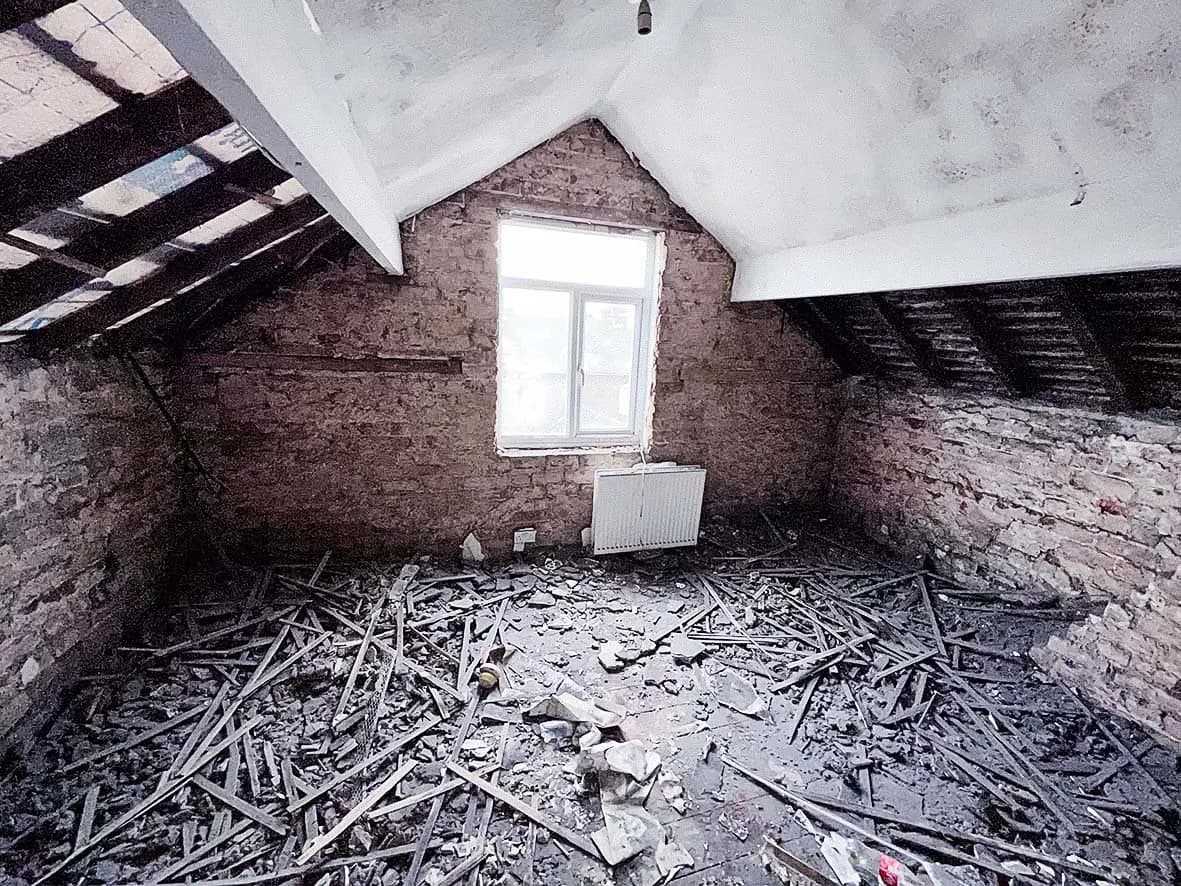 Rip-out · floors lifted