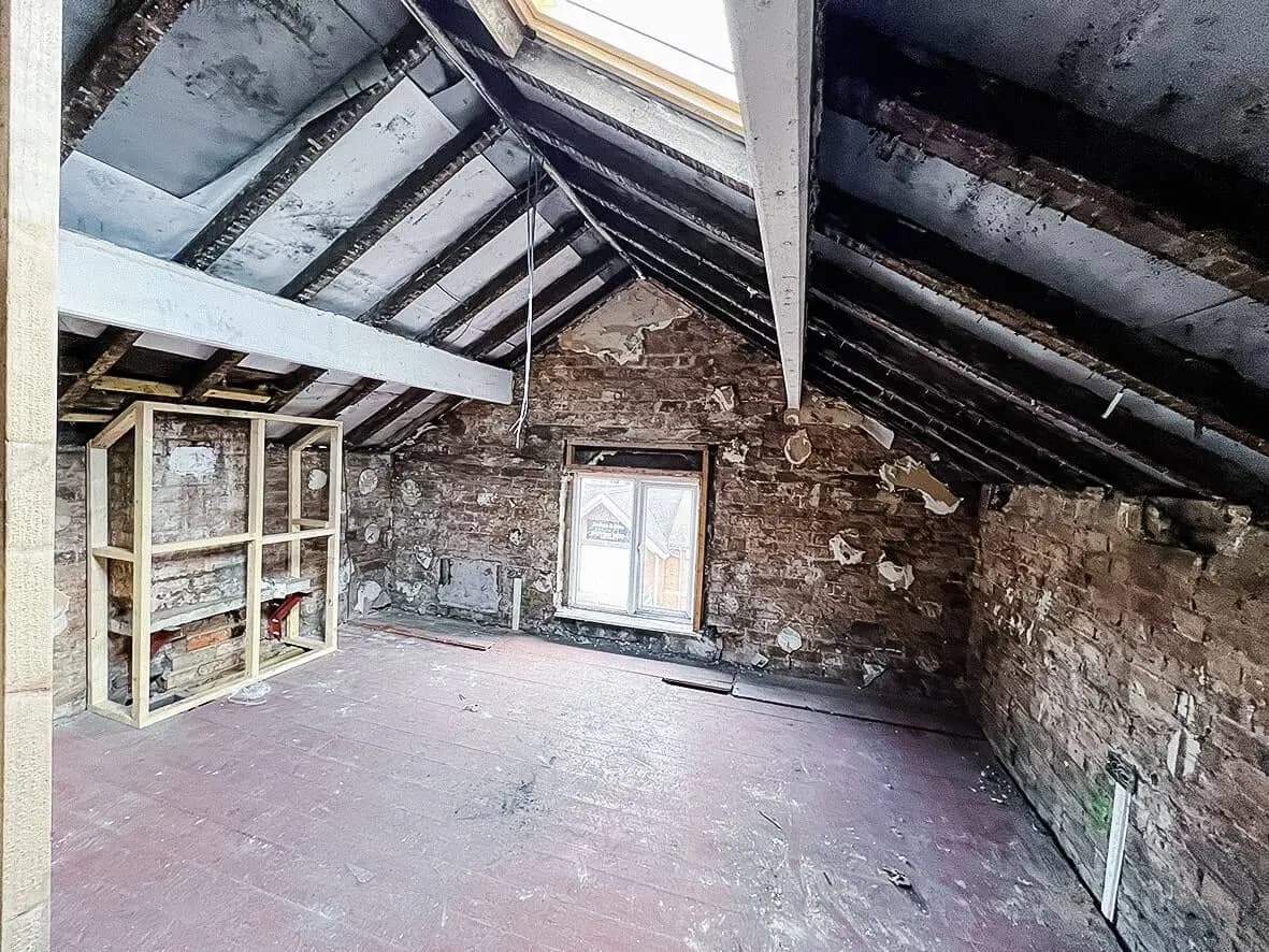 25% · rear elevation works