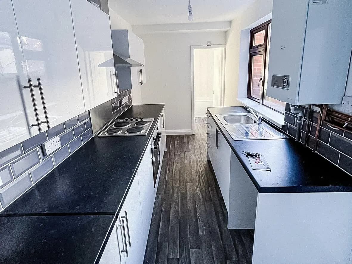 Complete · finished room ready for tenants