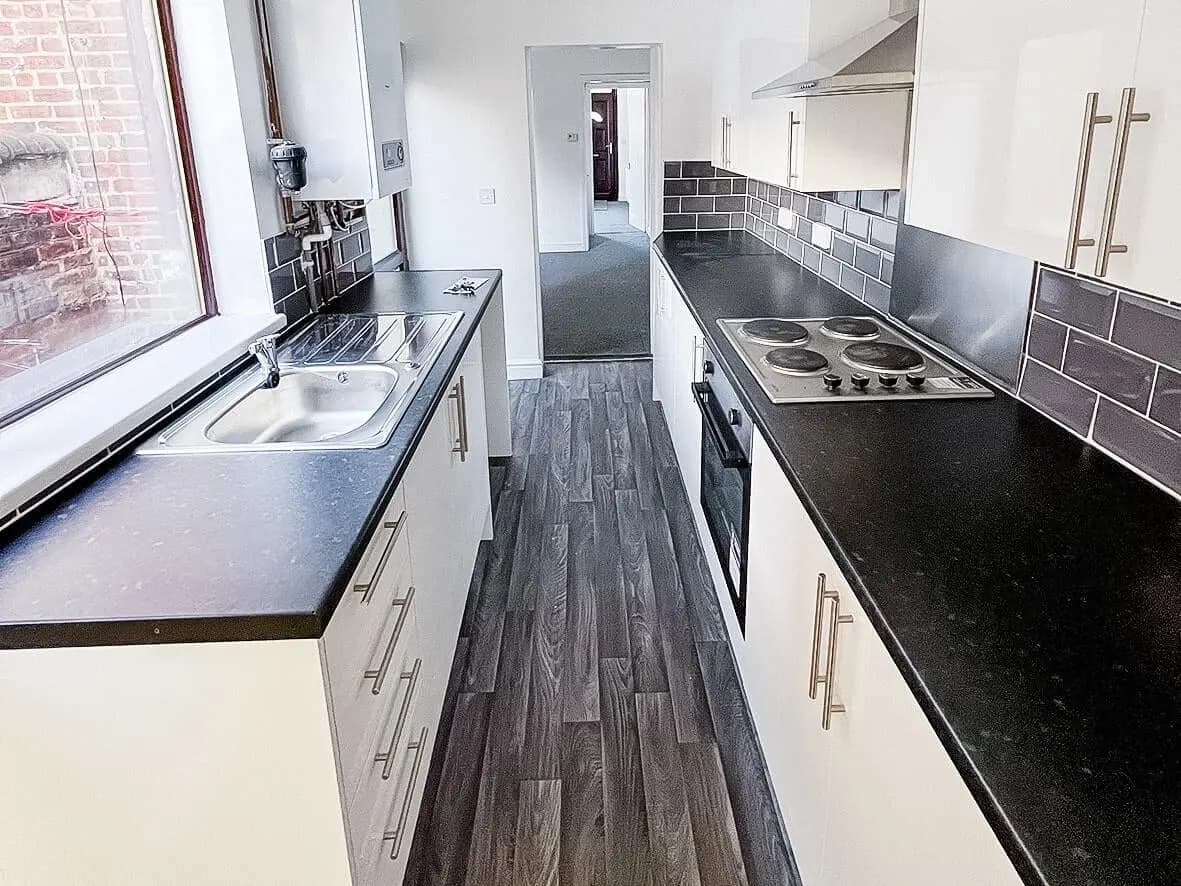 Complete · finished room ready for tenants