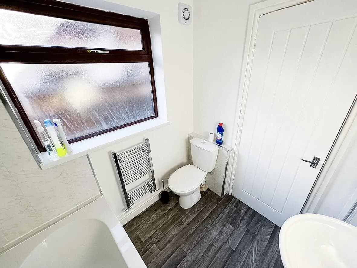 Complete · finished room ready for tenants