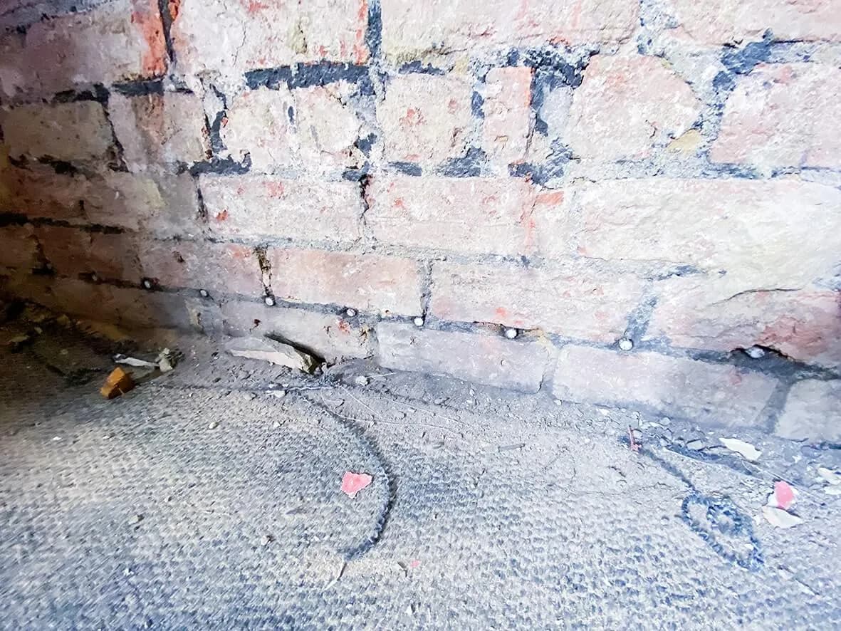 Strip-out · the property mid-refurbishment