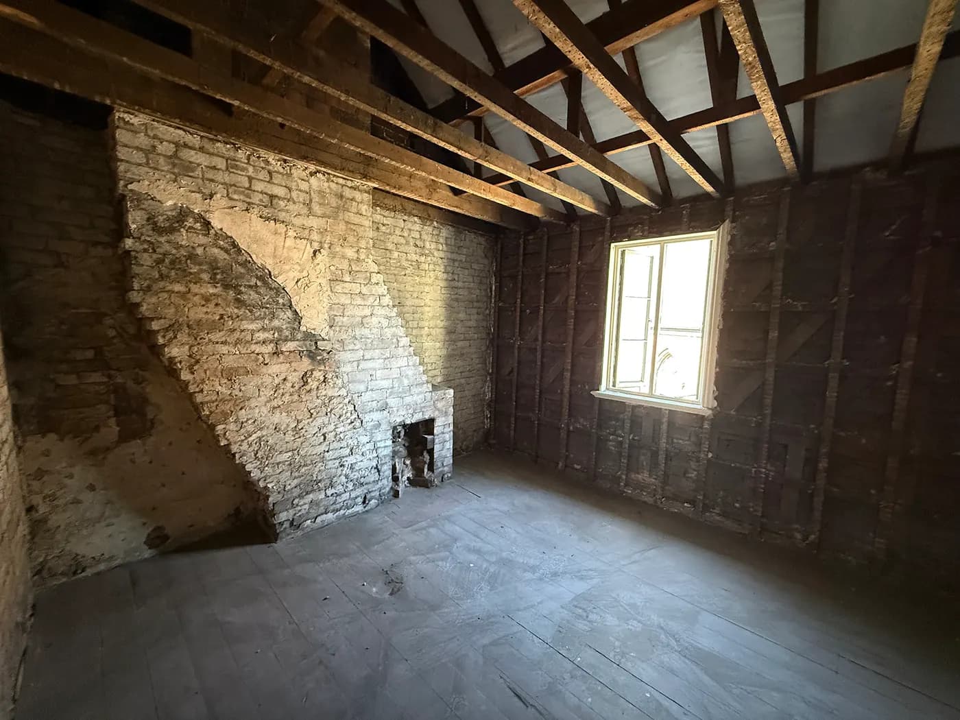 Mid-build · door openings