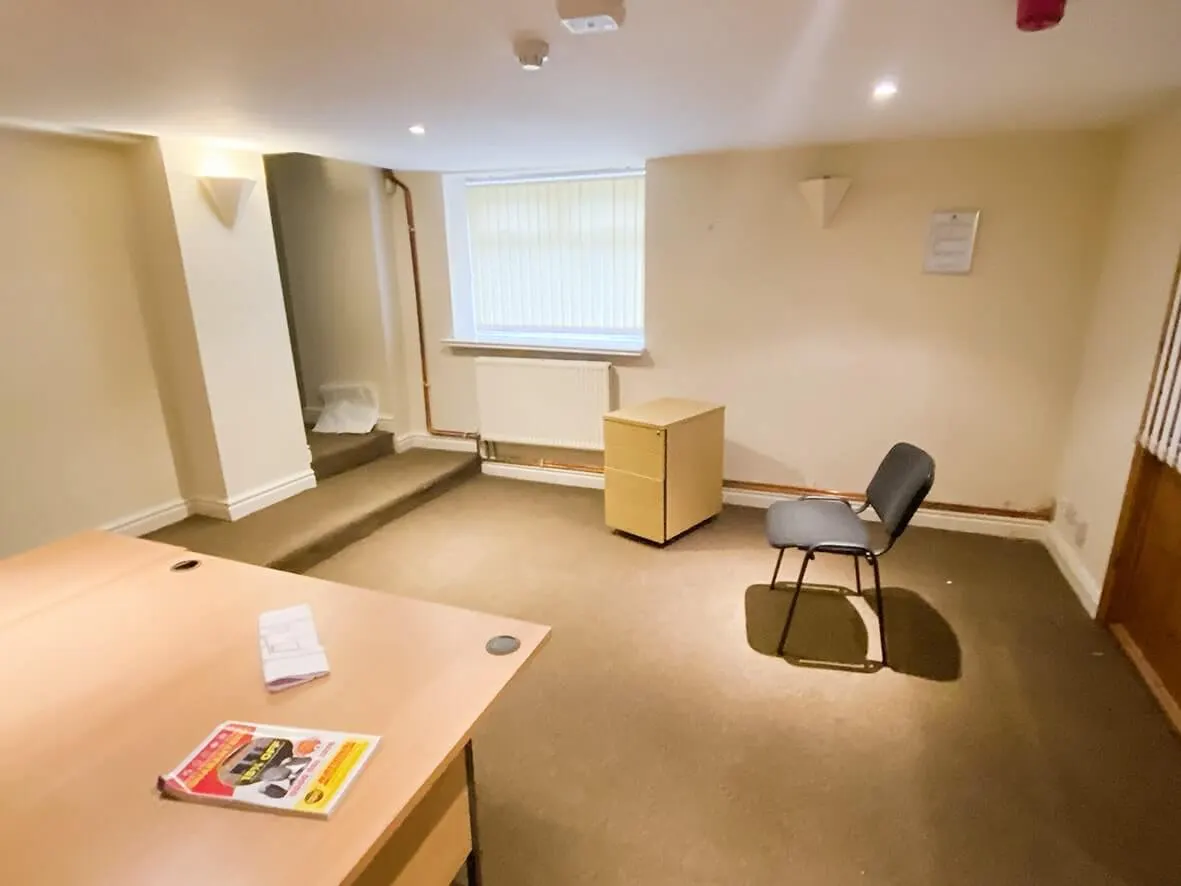 Commercial to residential conversion, Newcastle-under-Lyme · before works 2