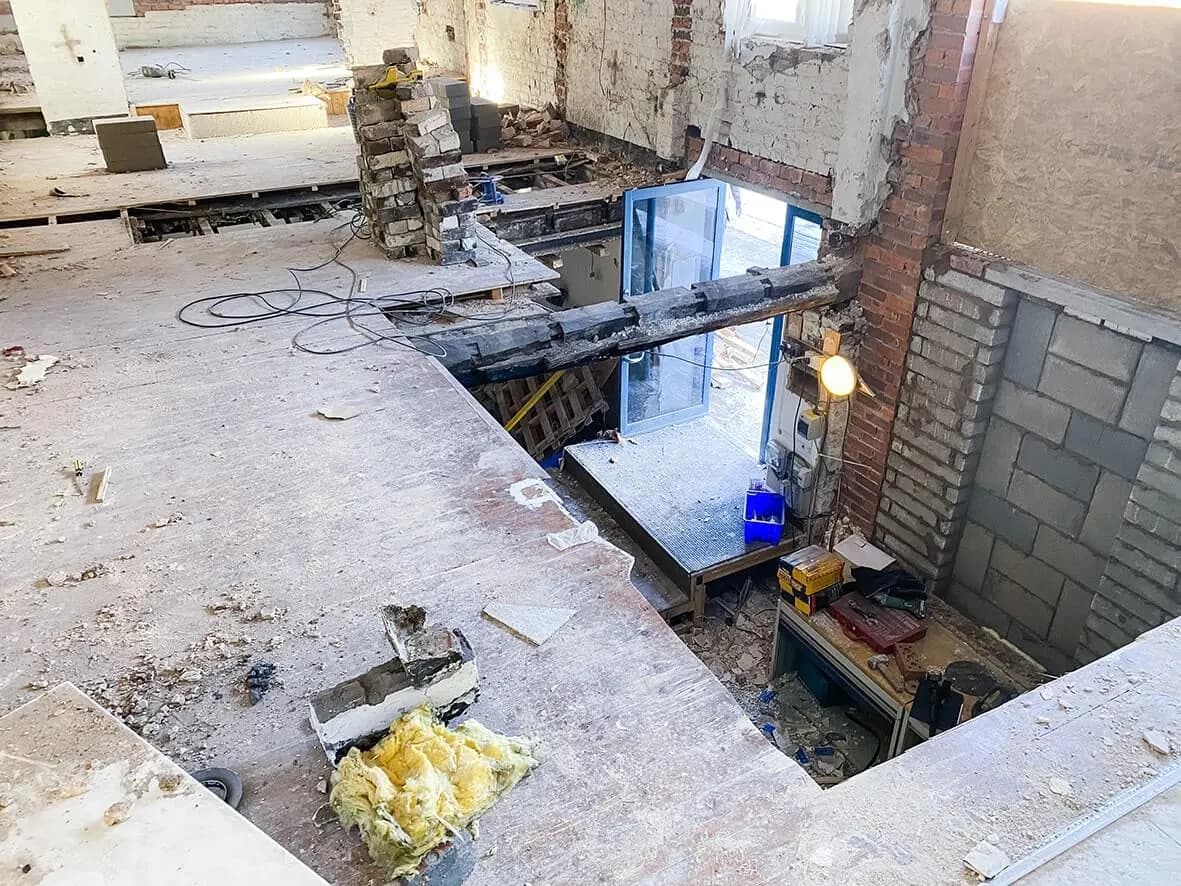 Offices to flats conversion · 25% complete 6