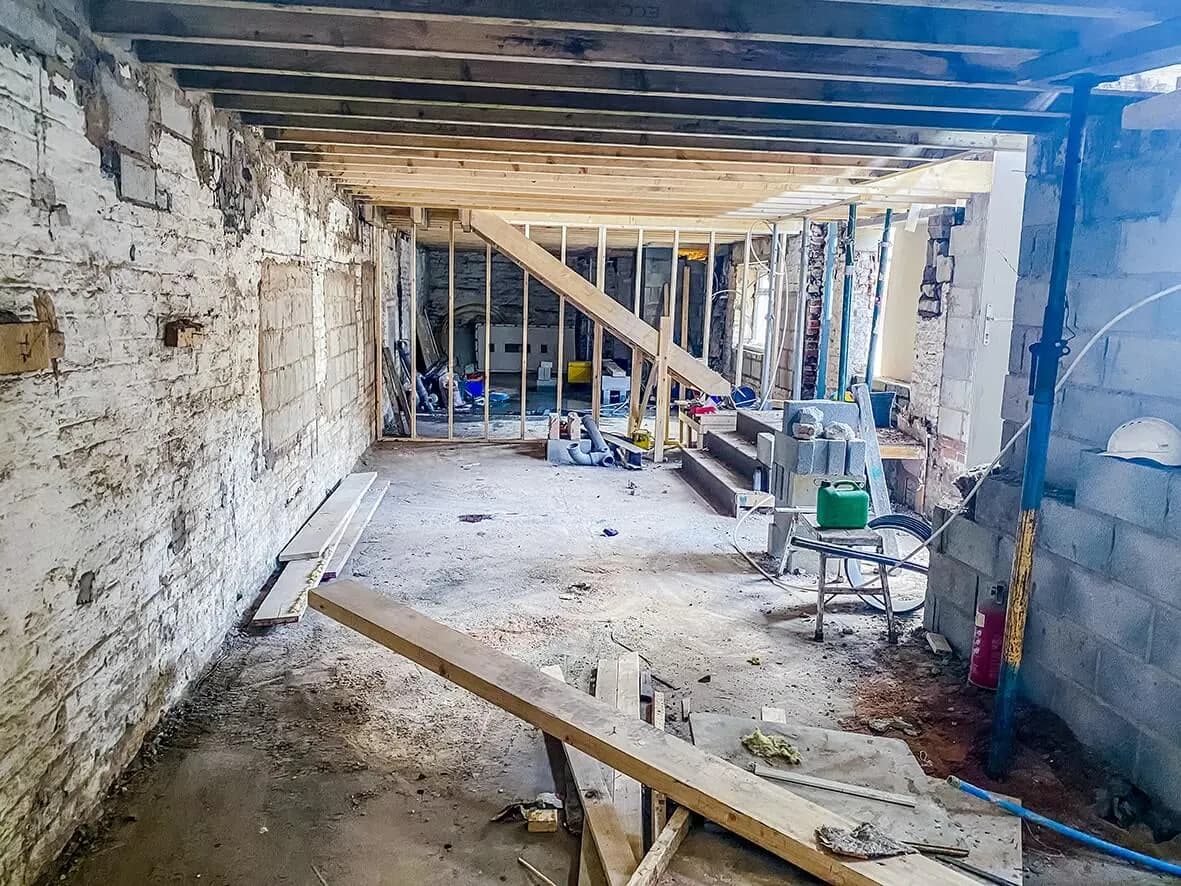 Offices to flats conversion · 50% complete 2