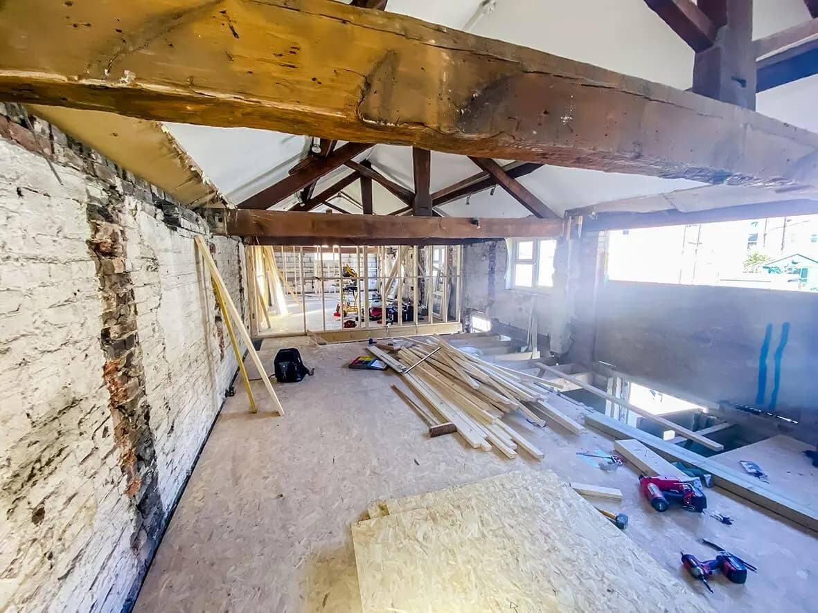 Offices to flats conversion · 50% complete 4