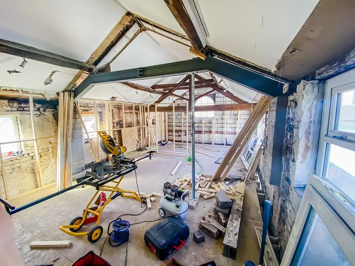 Offices to flats conversion · 50% complete 6
