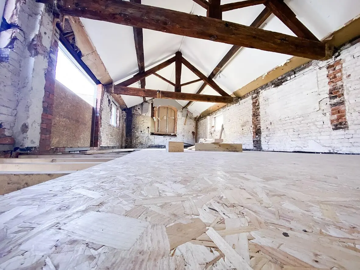 Offices to flats conversion · 50% complete 8