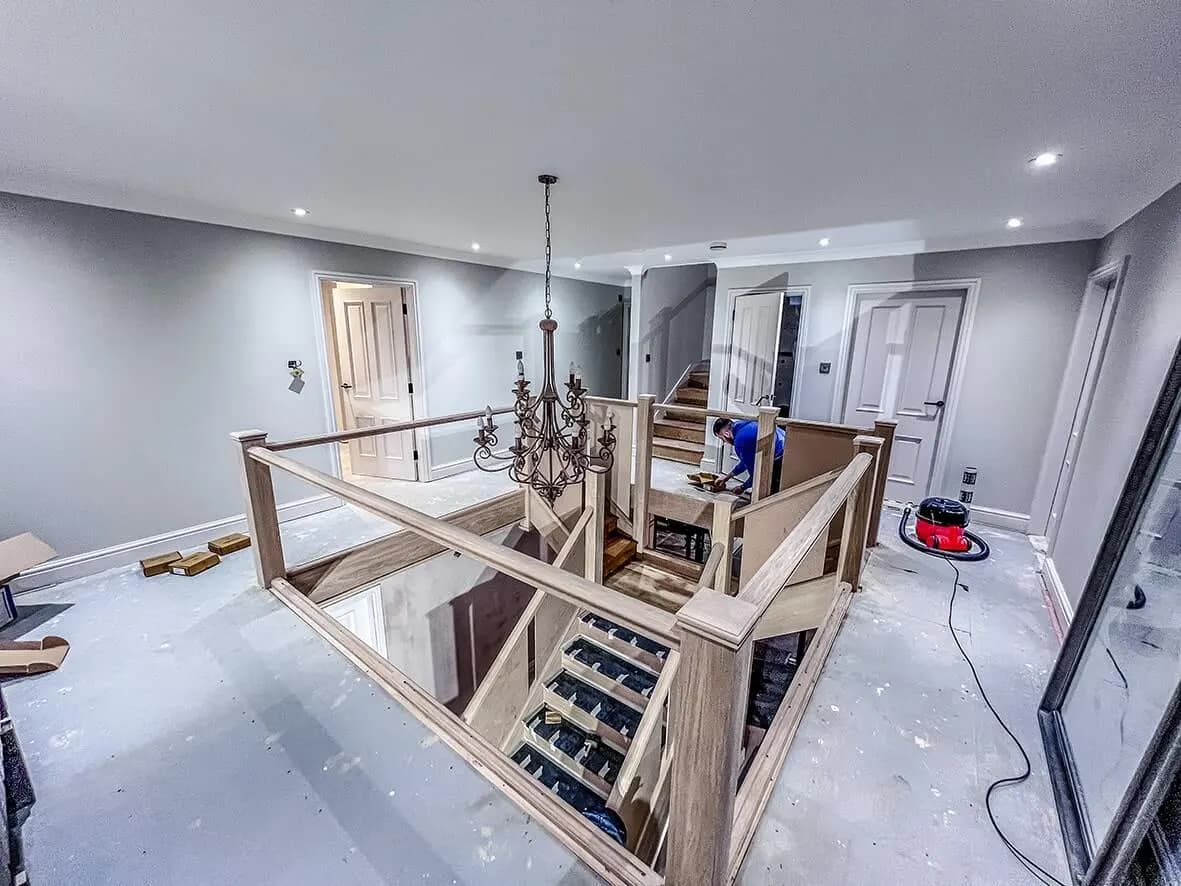 90% · open-plan space ready for boards