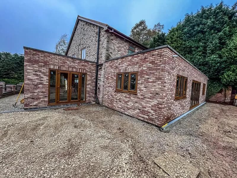 Ex footballer's house · dual extension + total remodel