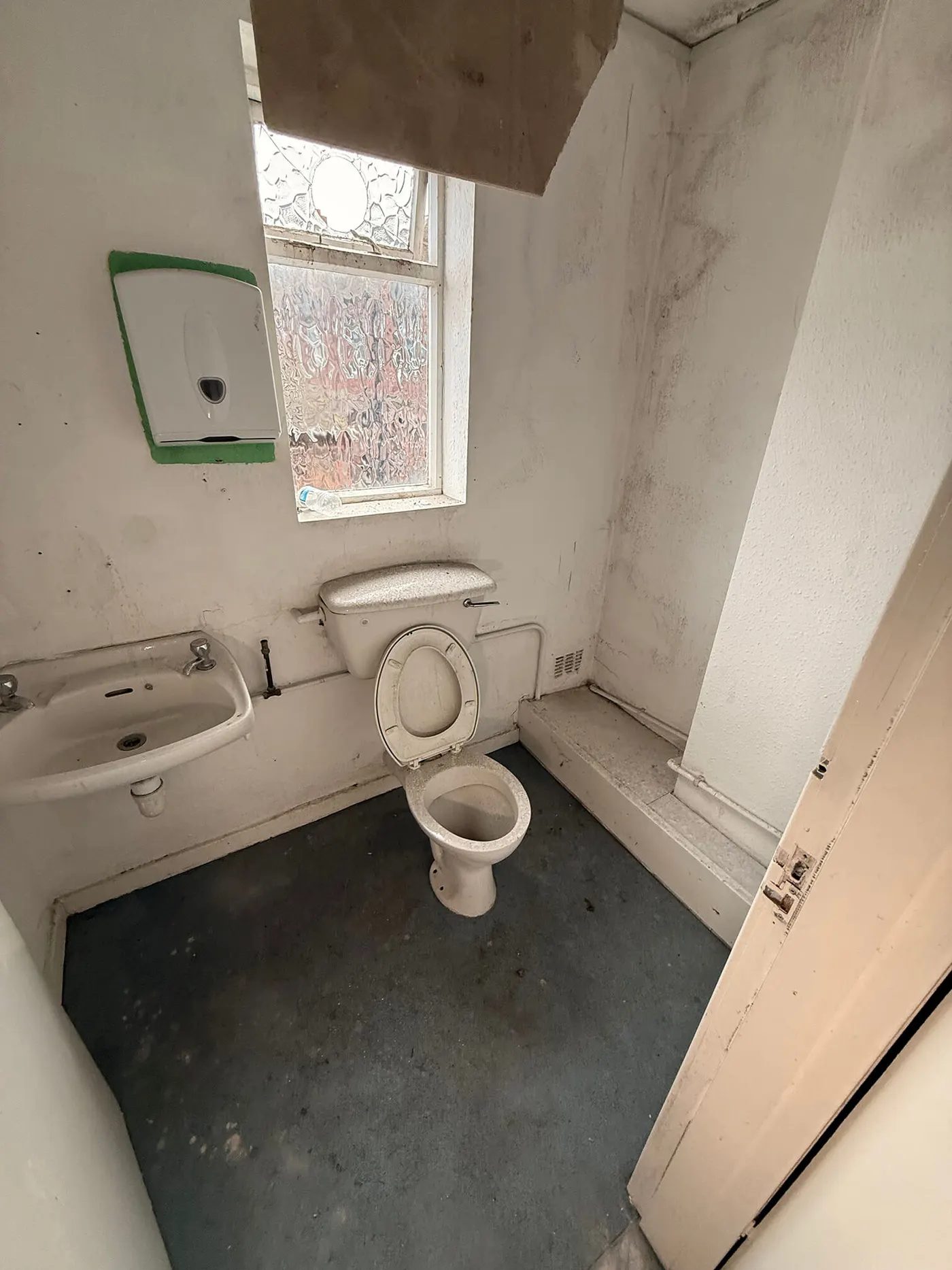 Before · wall finishes condition