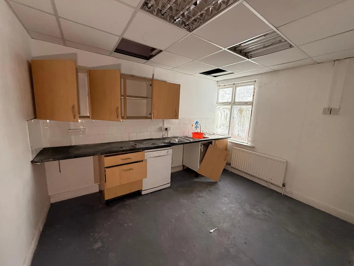 Before · floor condition