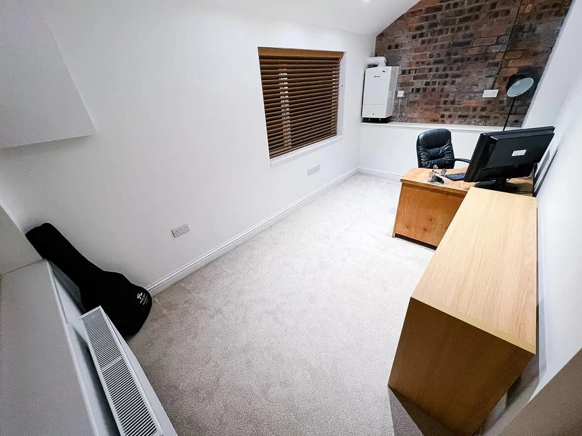 Complete · desk + natural light