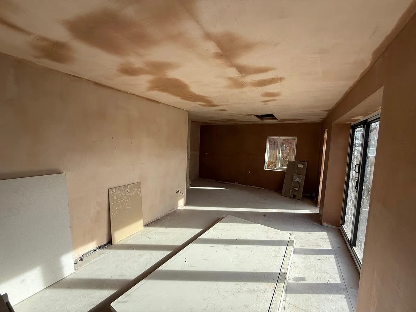 Mid-build · bedroom layout