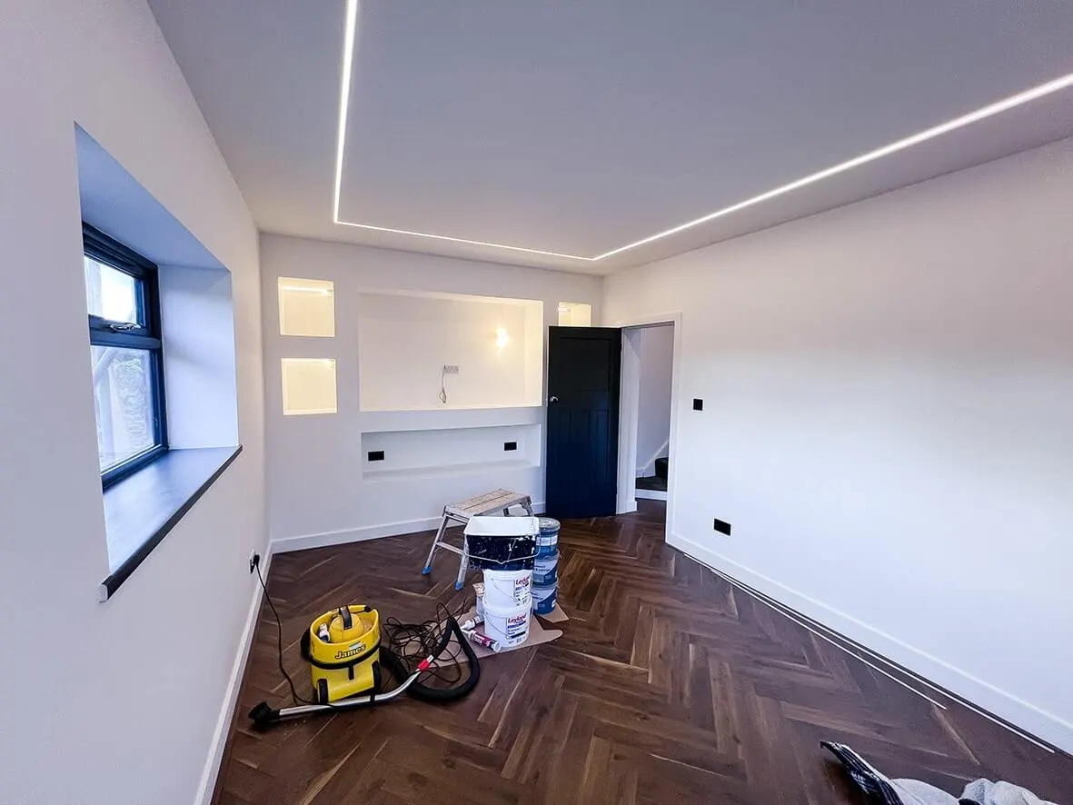 Complete · rear extension finished
