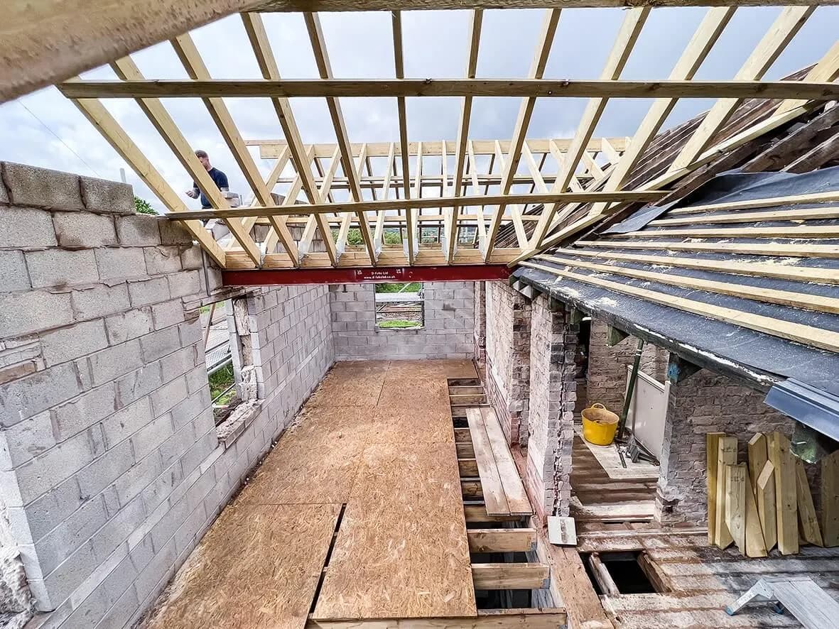 50% · view from upstairs