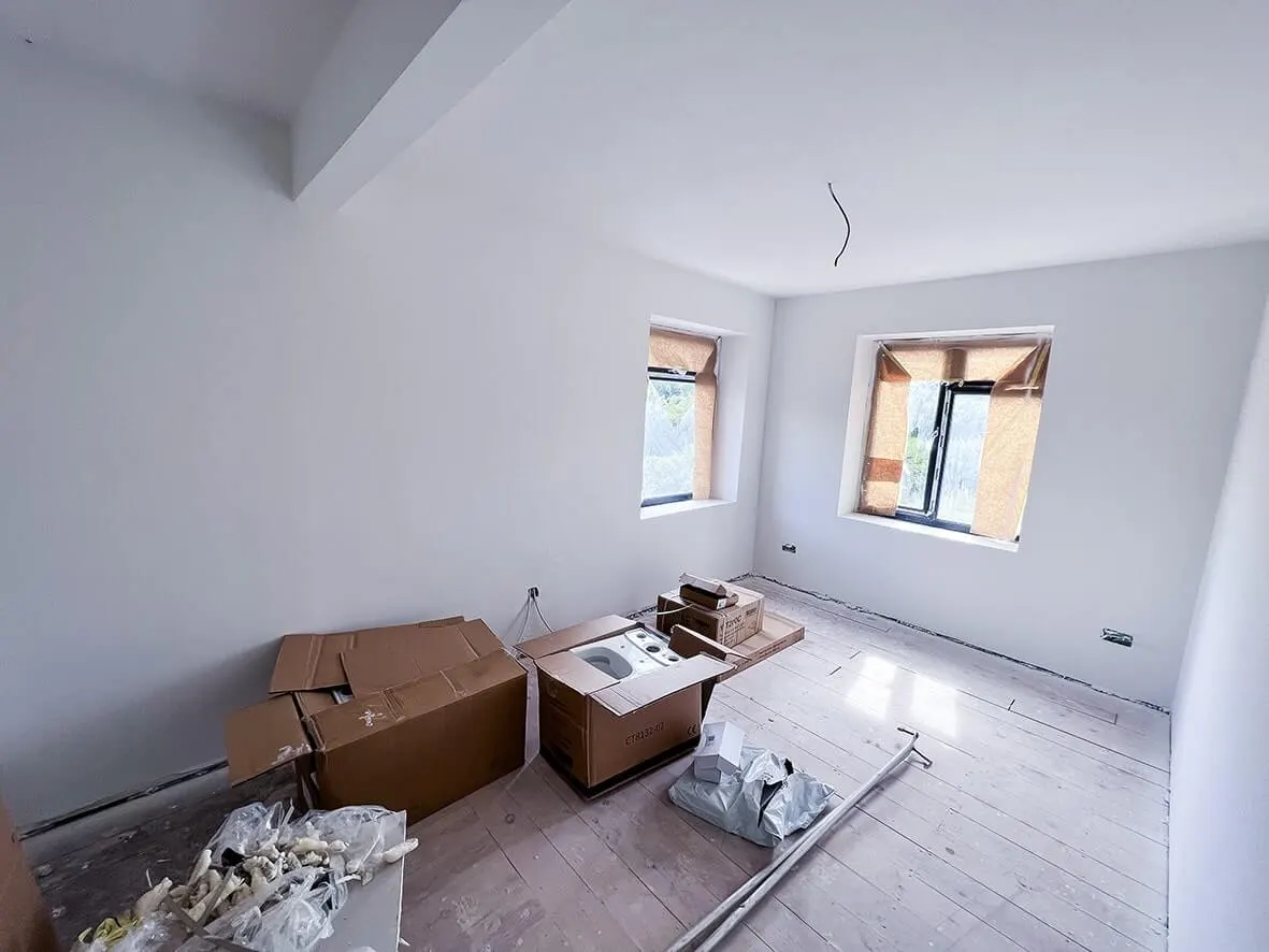 75% · second-fix electrical