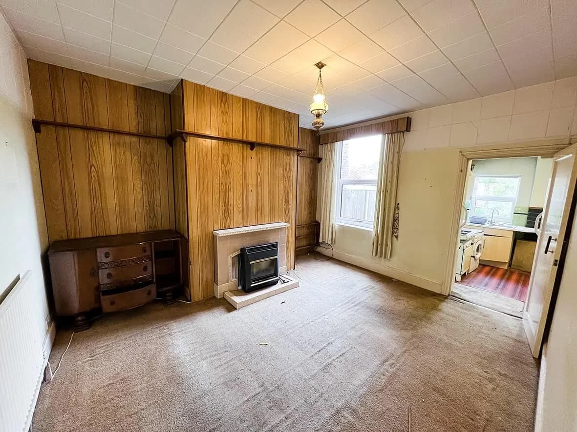Before · hallway and entry