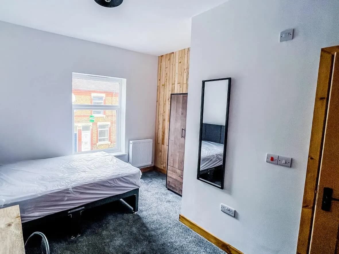 Finished · second bedroom
