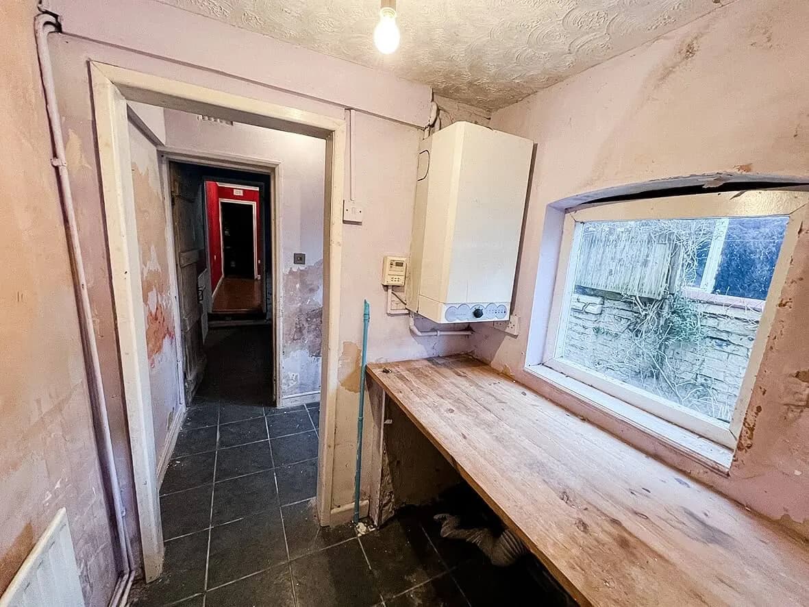 Before · bedroom as found