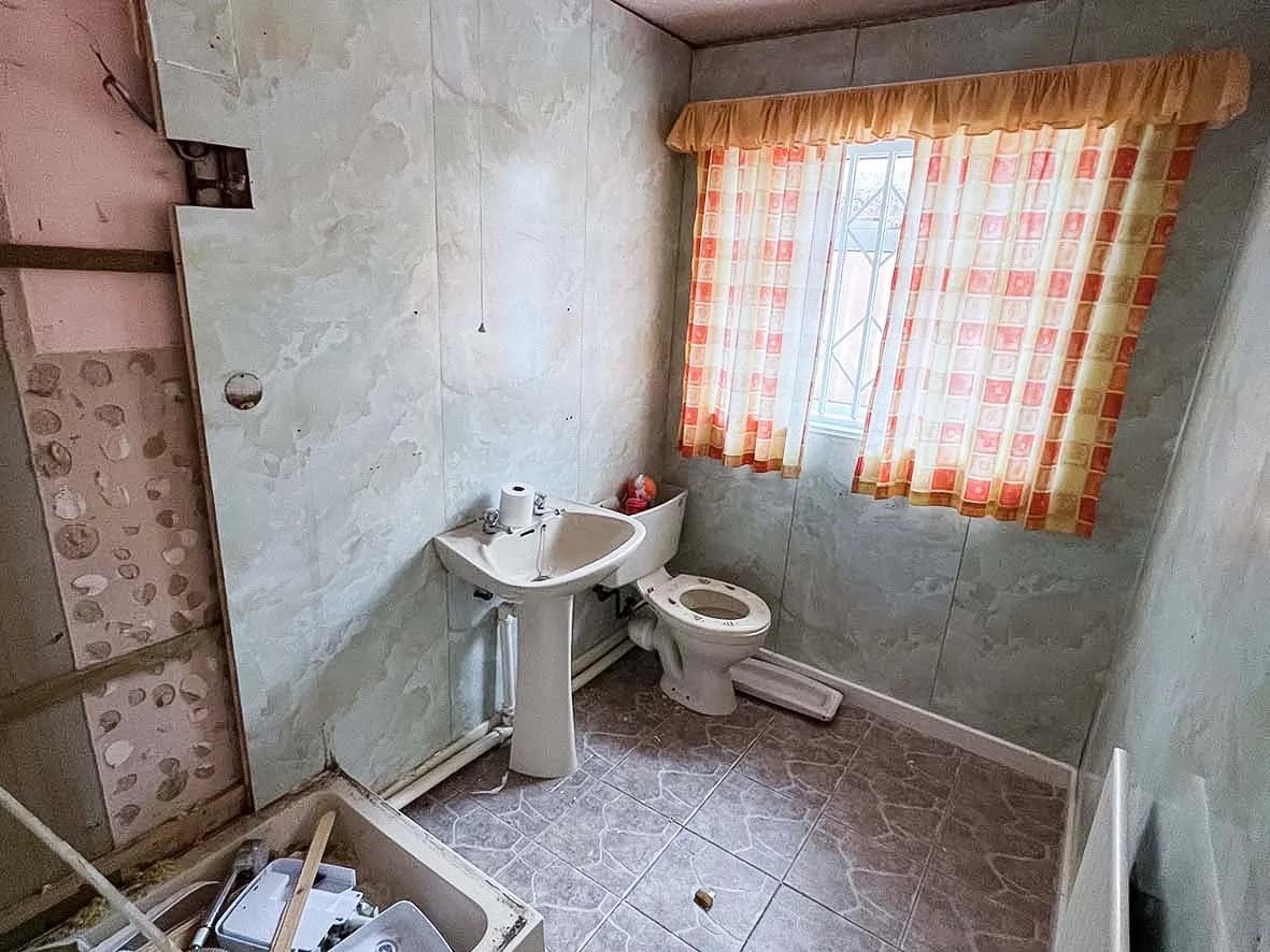 Before · bedroom as found