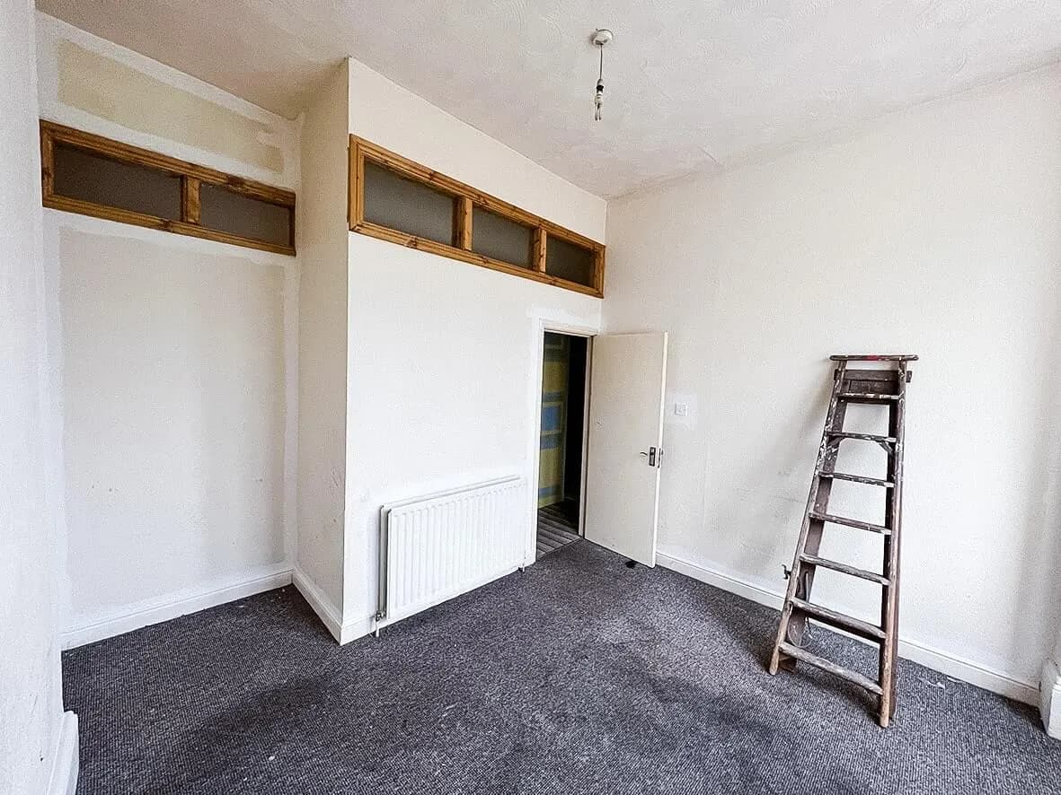 Before · bedroom as found