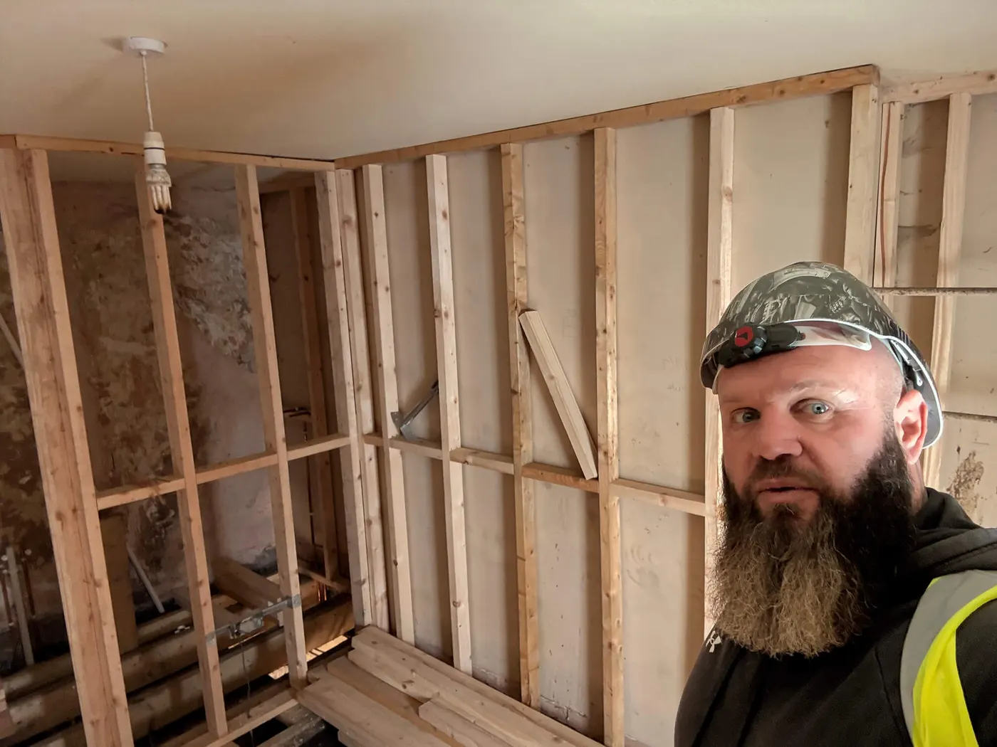 Mid-build · pre-handover state