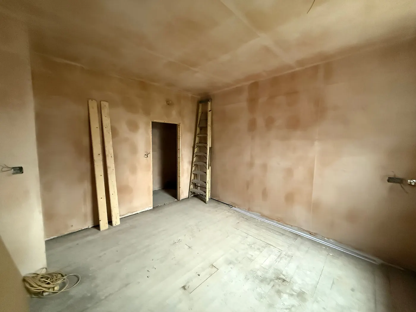 Build · bathroom rough-in