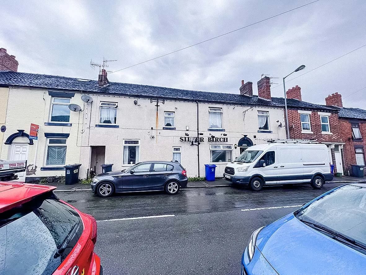 Before · pub exterior