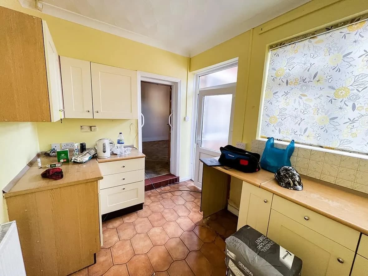 Before · bedroom as found