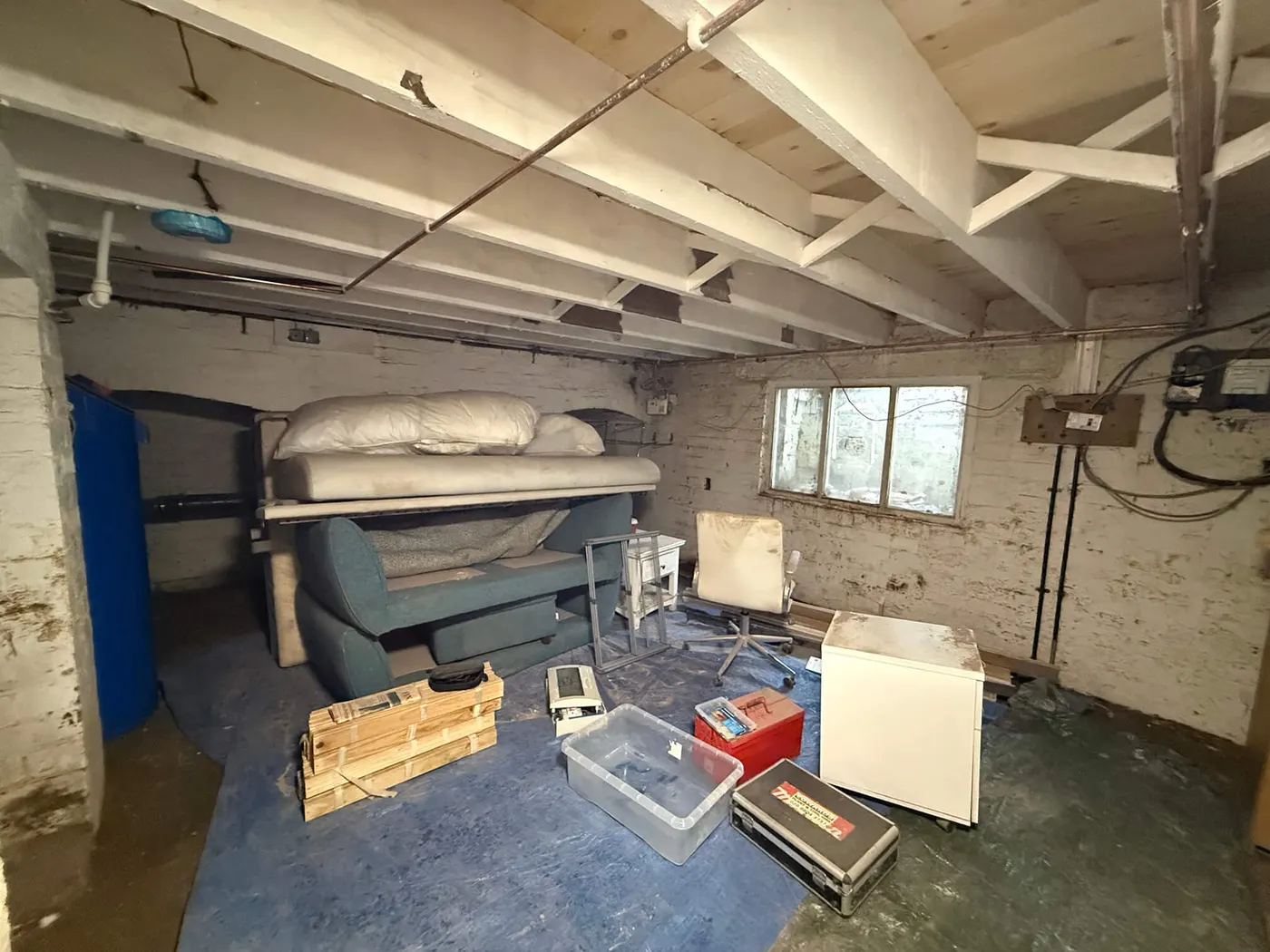 Before · original interior