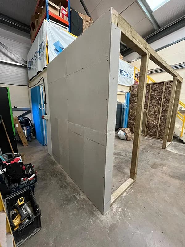 Before · building fabric