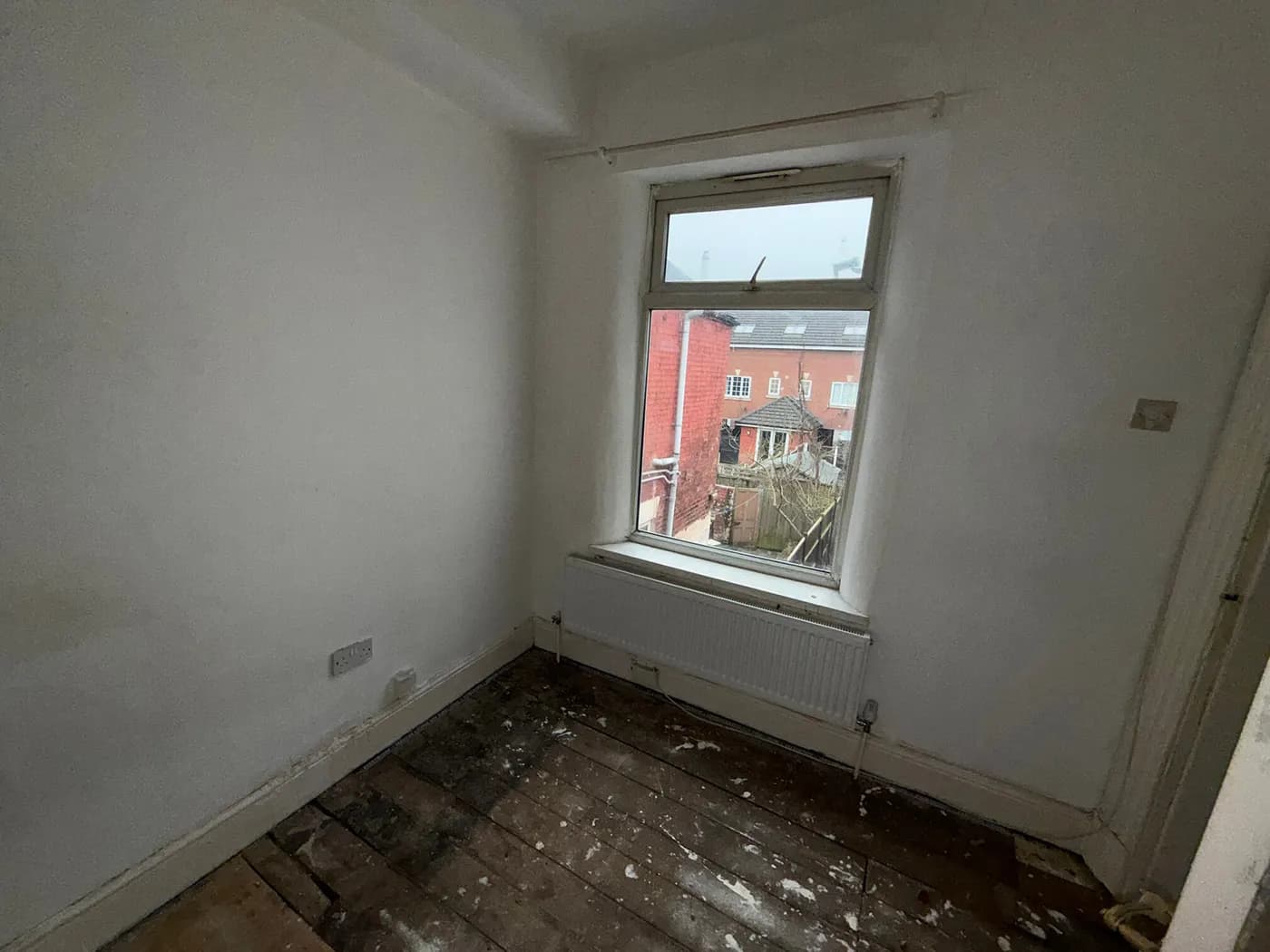 Before · first floor layout