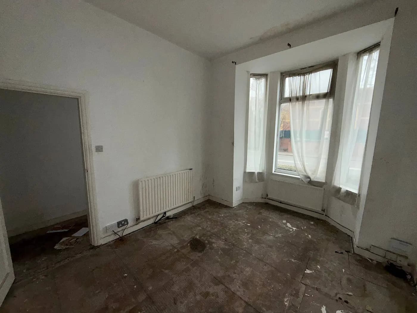 Before · wall finishes
