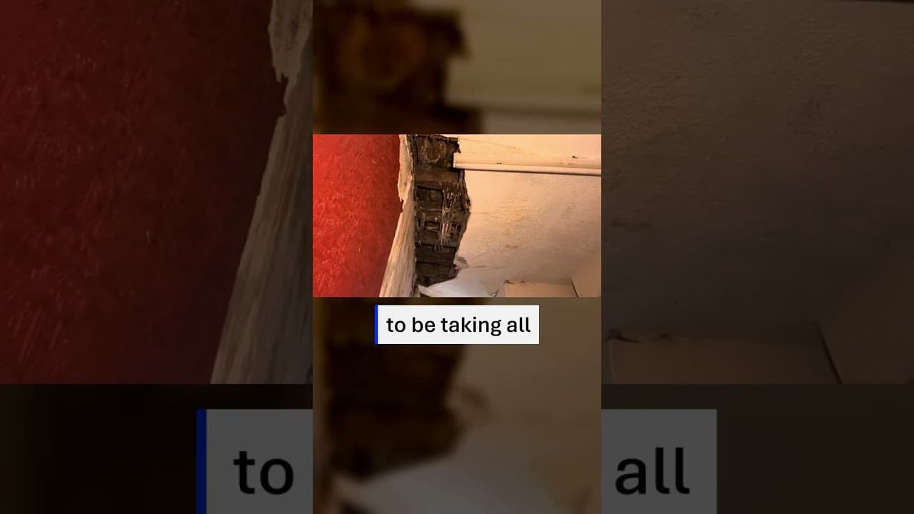 Ignore a roof leak and this happens