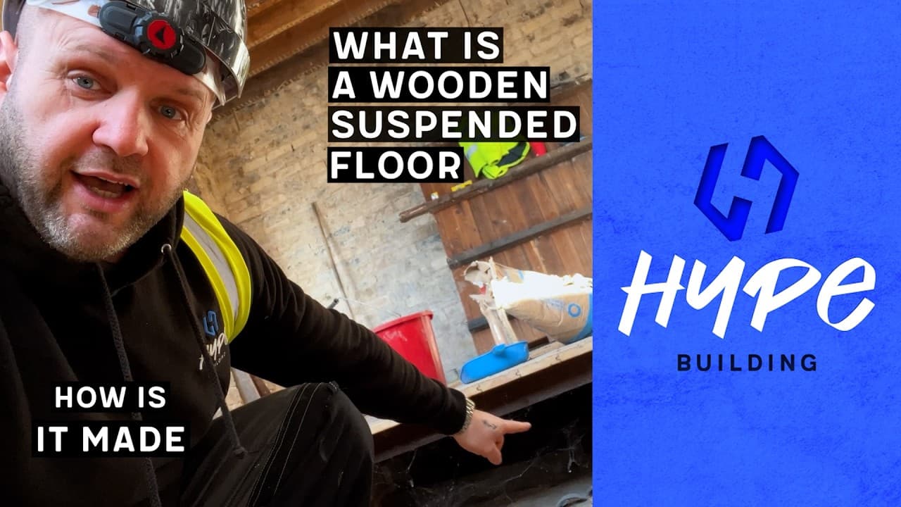 What Is a Wooden Suspended Floor | How Is It Made!?!