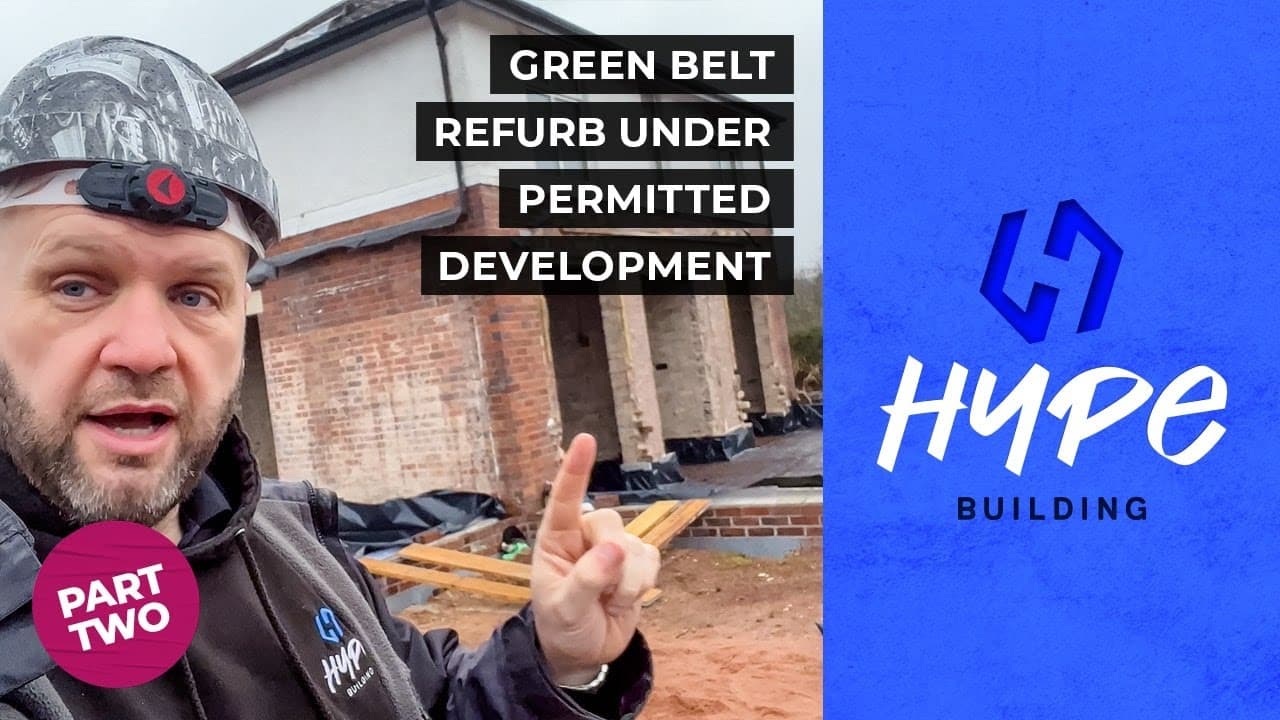 Green-belt Property Refurbishment · Part 2 (also: educational UFH subfloor)