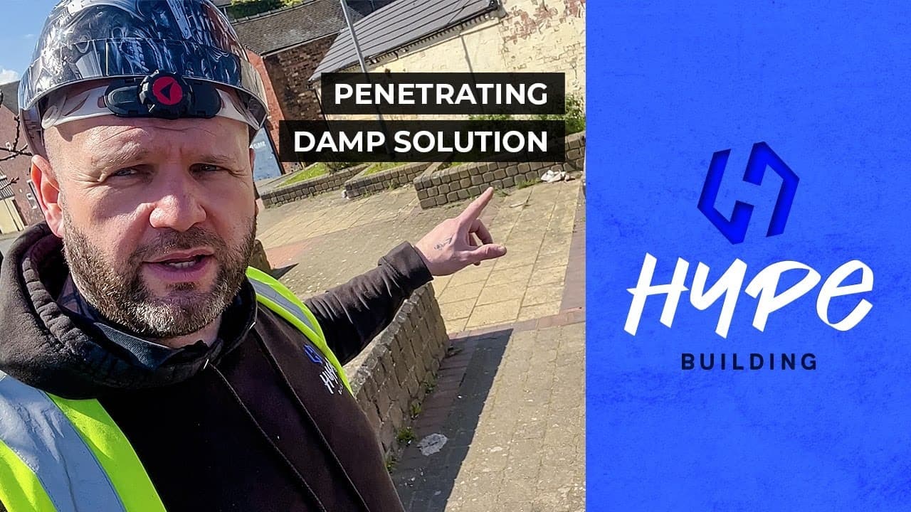 Penetrating damp solution