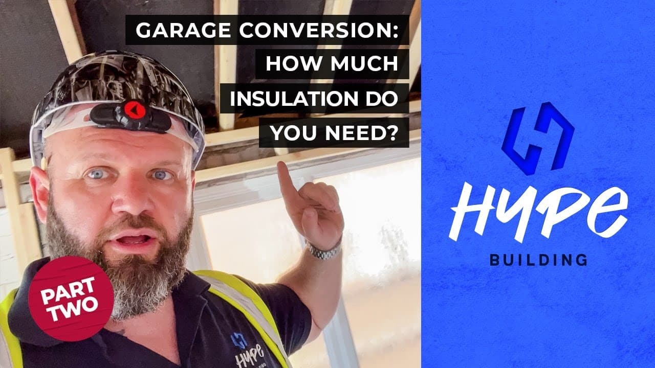 Garage Conversion · Part 2 (insulating the walls properly)
