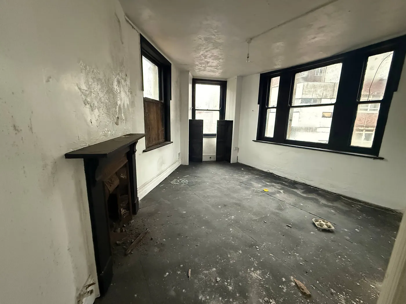 Before · utility area