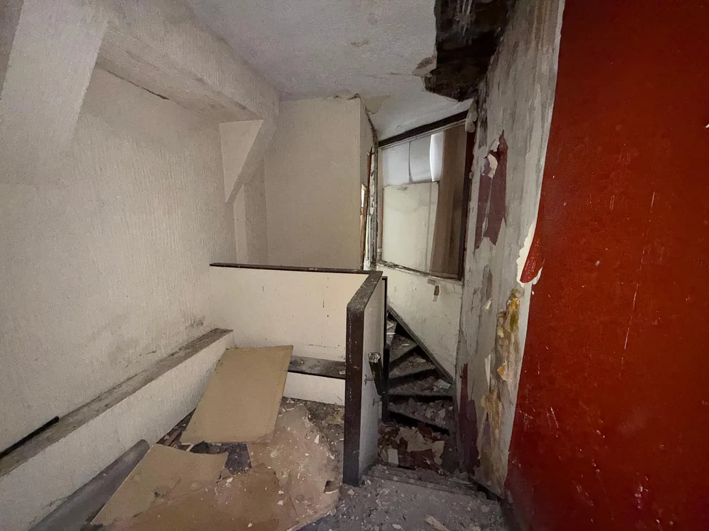 Before · internal doors